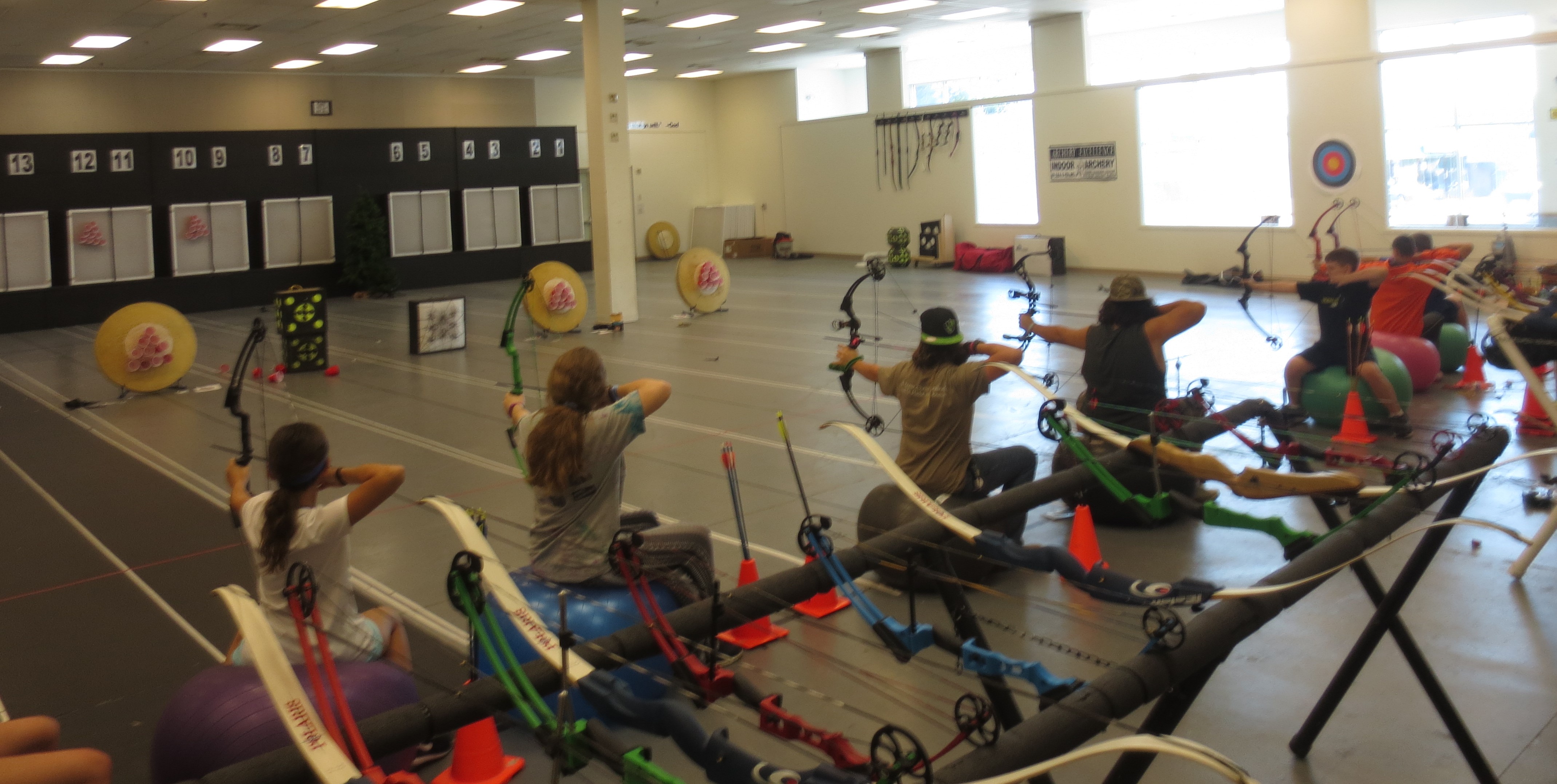 Archery Camps at Archery Excellence Indoor Archery Range Christ Bows