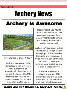 Archery news