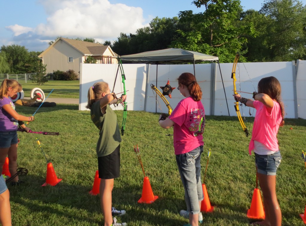 archery birthday party