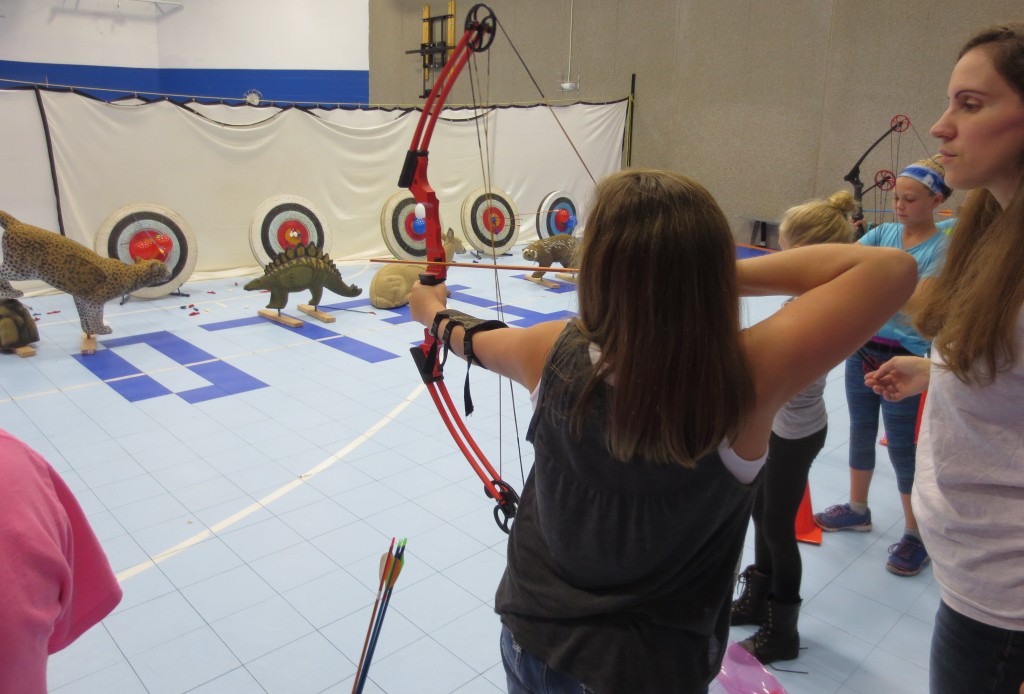 Archery Birthday Party for Girls!! Christ Bows Arrows & Youth Inc